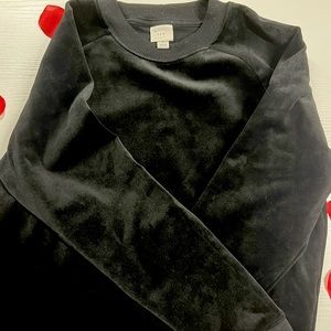 VELVET SIZE SMALL CREWNECK
